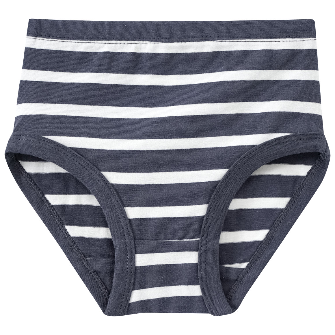 Famy 5 Baby Slips mit Bio-Baumwolle salbei / dunkelblau / weiss