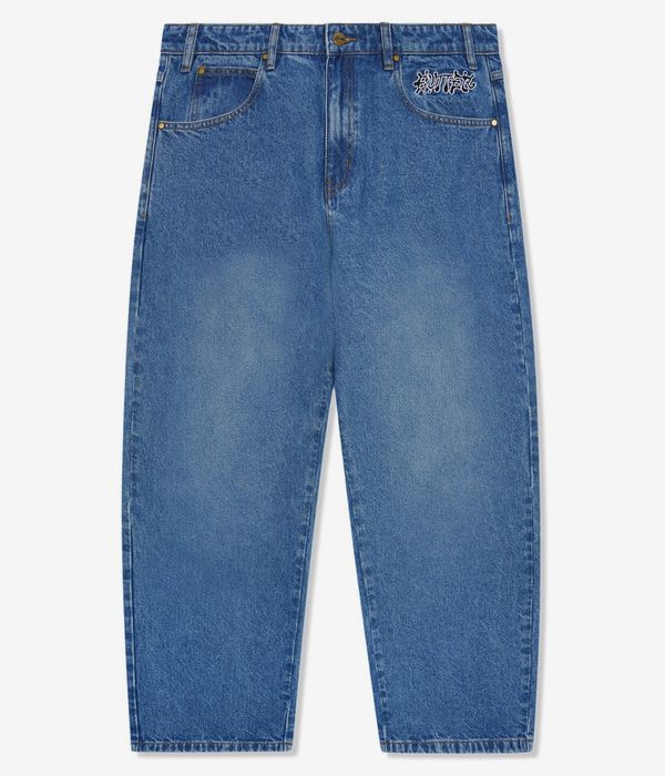 Butter Goods Ink Denim Jeans (worn blue)