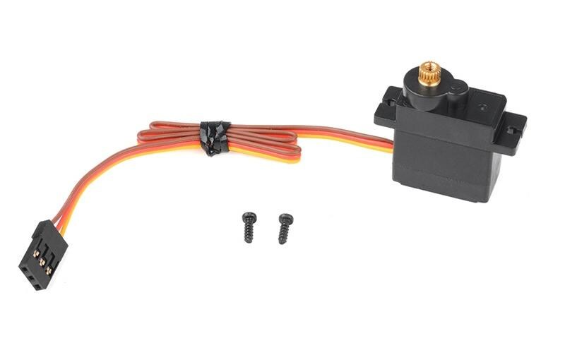 Mini Servo 6 kg, Metallgetriebe, für SchaltgetriebeSchalt-Servo zu Miller Motorsports Pro Rock Racer