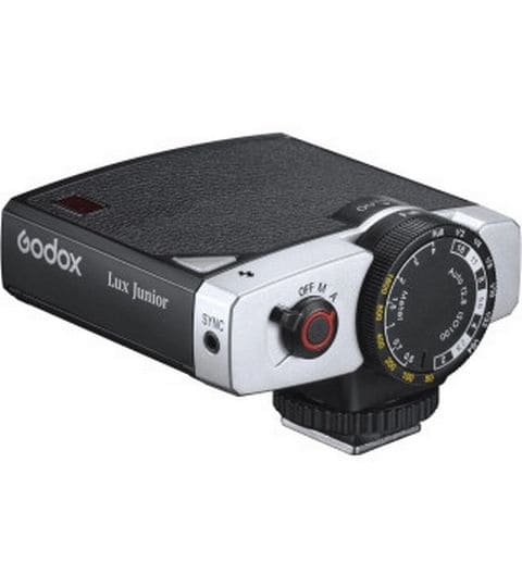Godox Lux Junior Retro-Kamerablitz Stilvoller Retro Kamerablitz mit einfacher Bedienung
