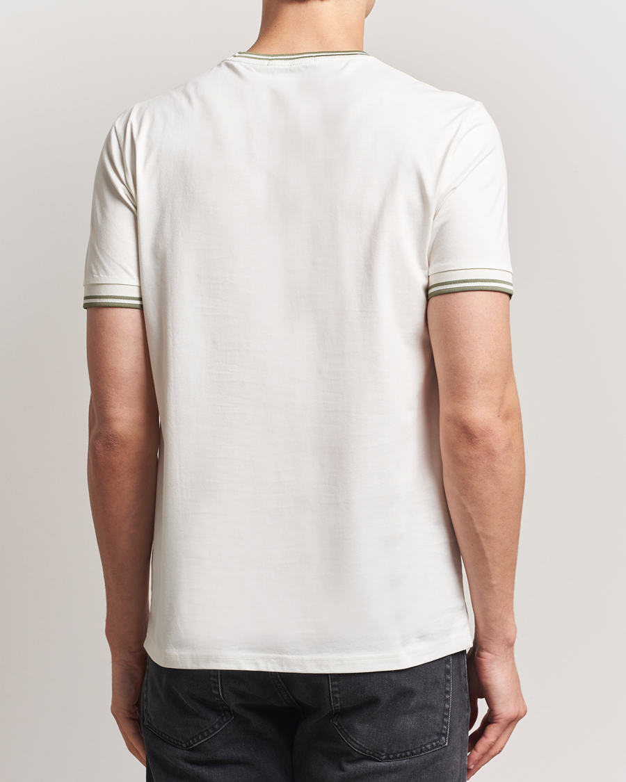 Fred Perry Twin Tipped T-Shirt Light Ecru