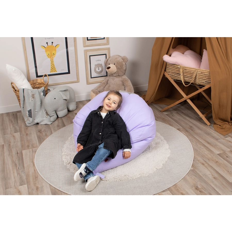 knorr toys®Sitzsack Jugend - lila, groß (75x100 cm)