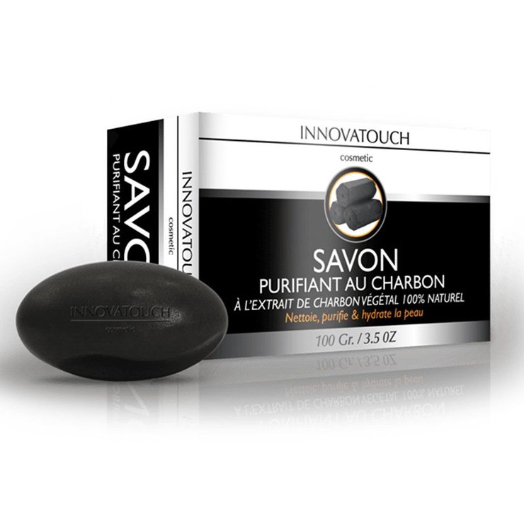 Savon Purifiant Au Charbon 100g Innovatouch