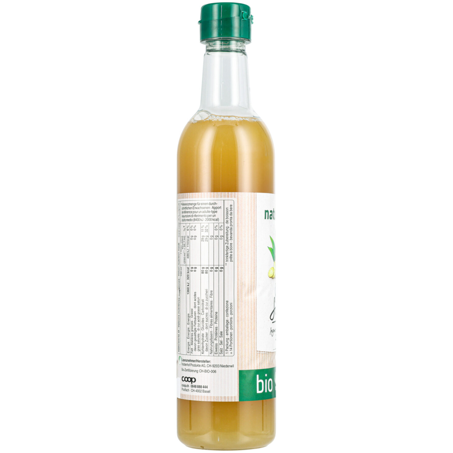 Naturaplan Bio Ingwer Sirup -50cl