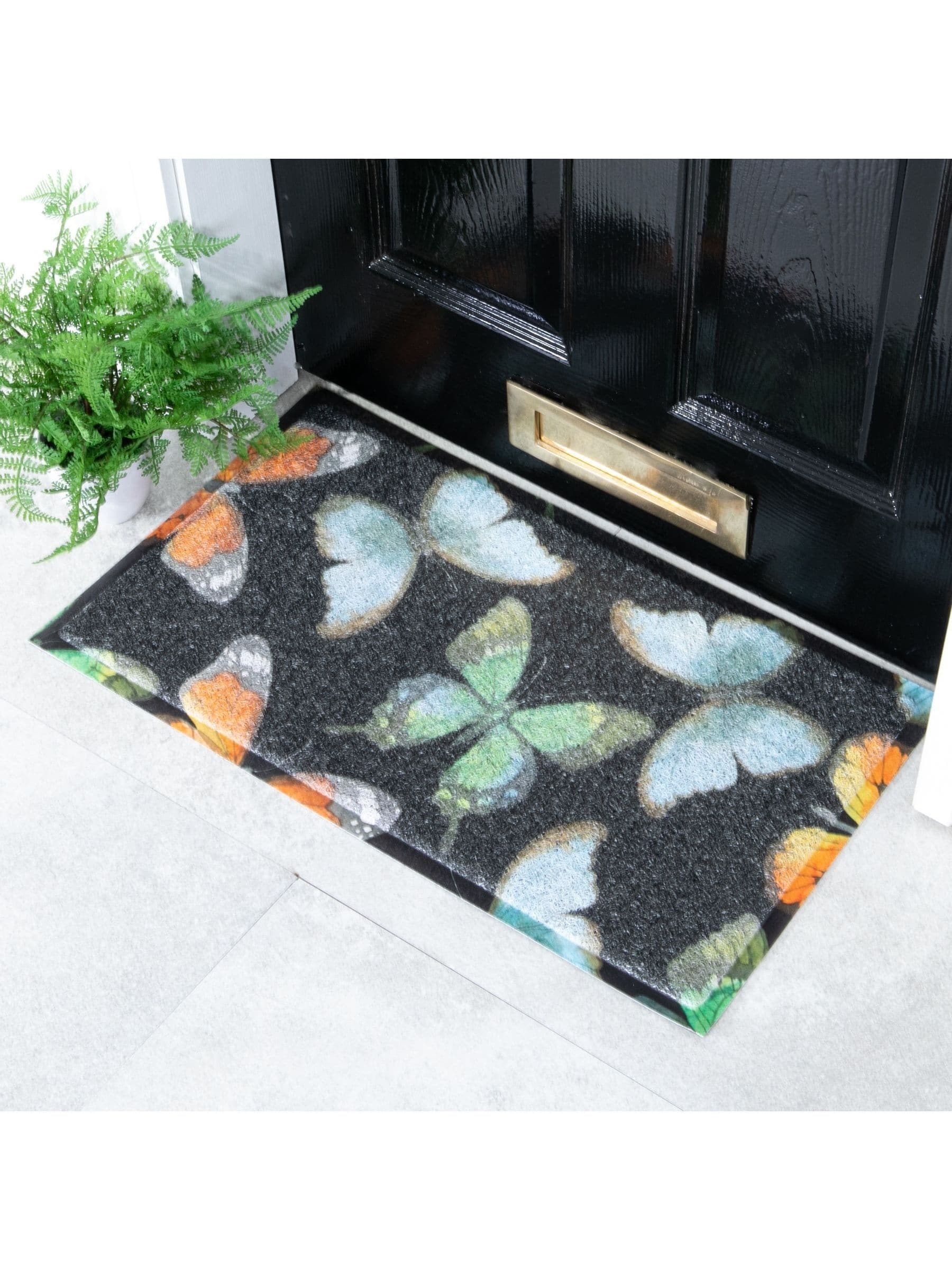 Artsy Mats Aquarel Vlinder Deurmat