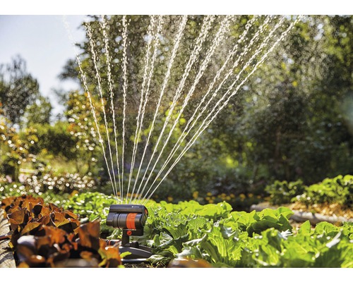 GARDENA AquaZoom compacte rechthoekige sproeier