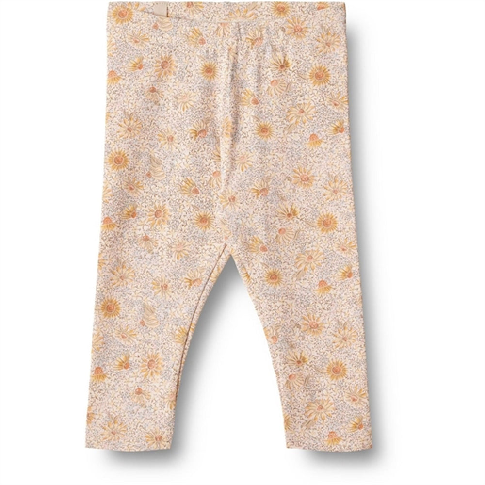 Coneflowers Leggings Jules - Wheat → Luksusbaby.dk