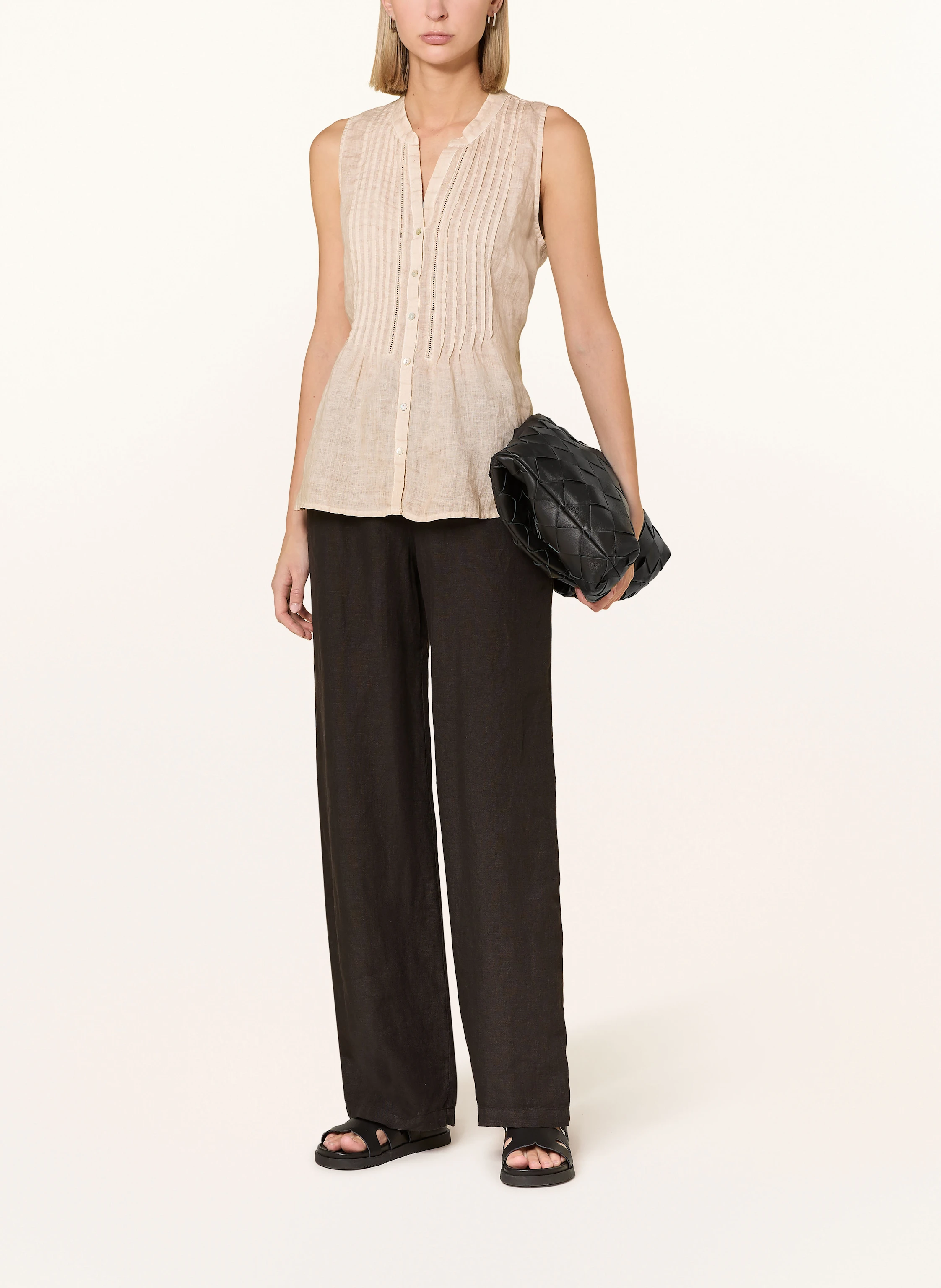 120%lino Marlenehose aus Leinen