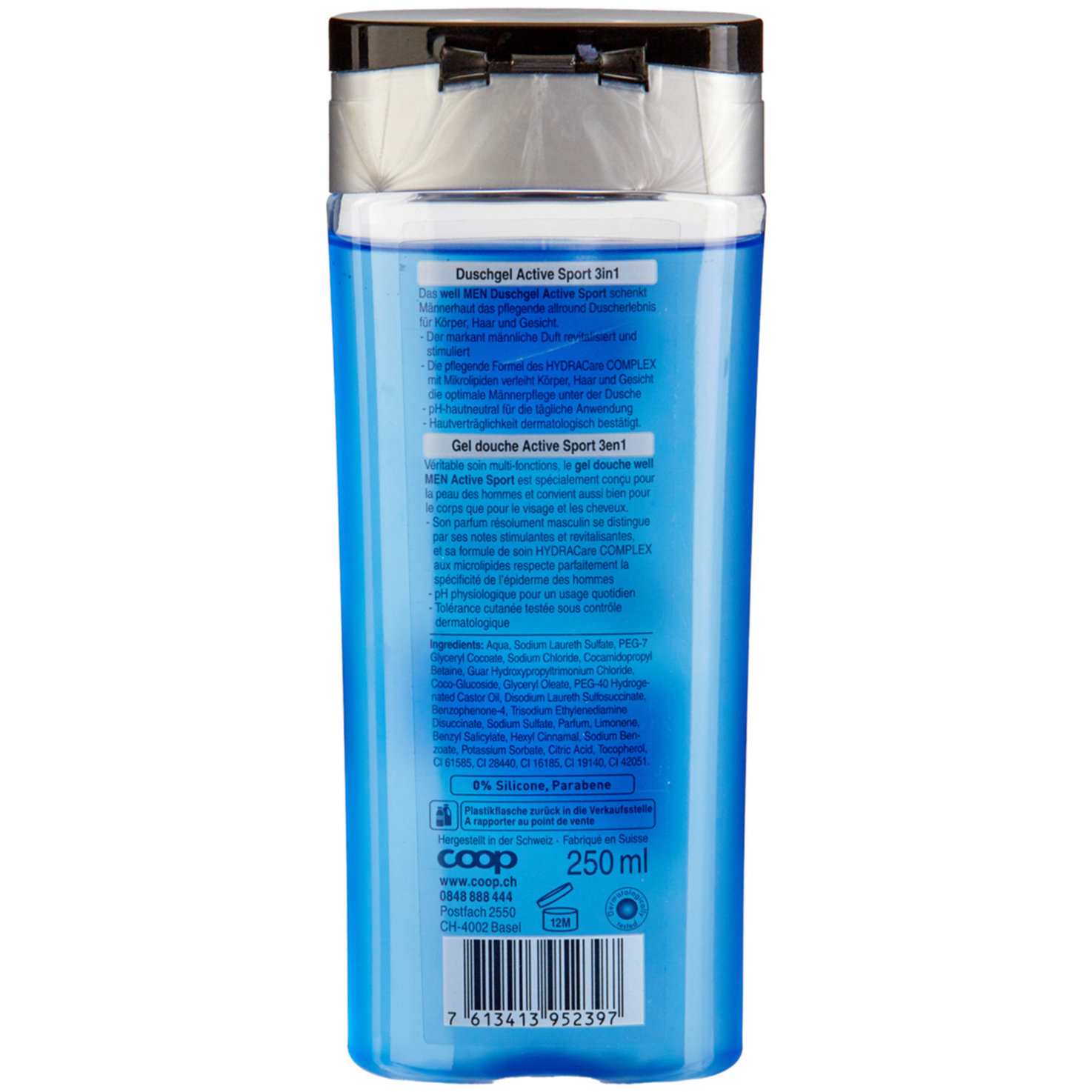 well Men Duschgel Active Sport 3in1