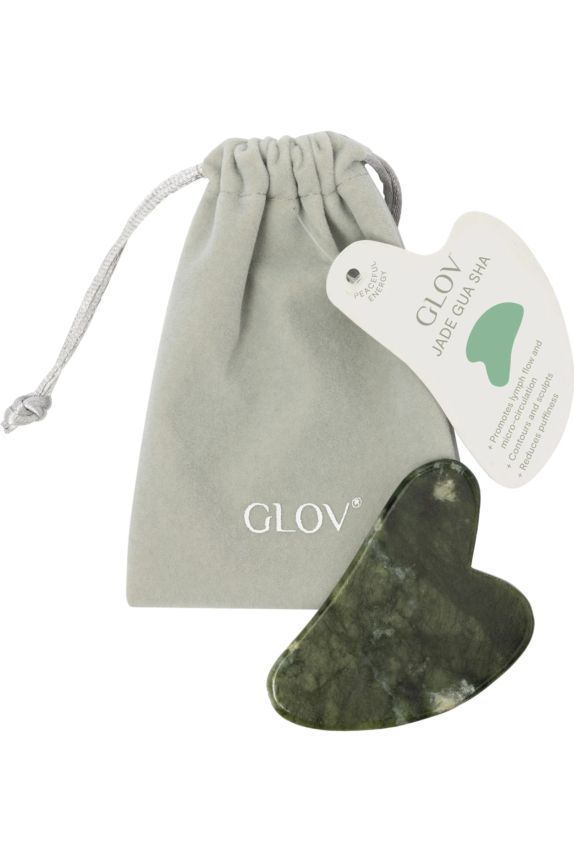 GLOV Gua Sha en Jade-61 g