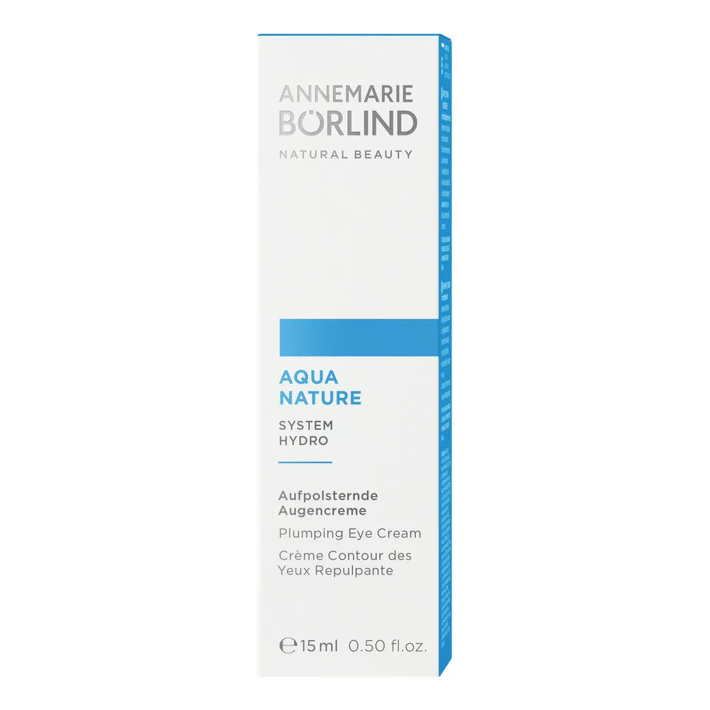 Annemarie Börlind Aquanature Plumping Eye Cream - 15 ml.
