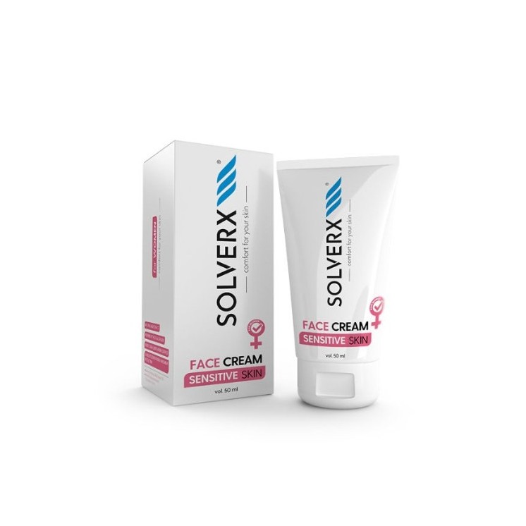 Solverx Sensitive Huid Gezichtscreme 50 ml