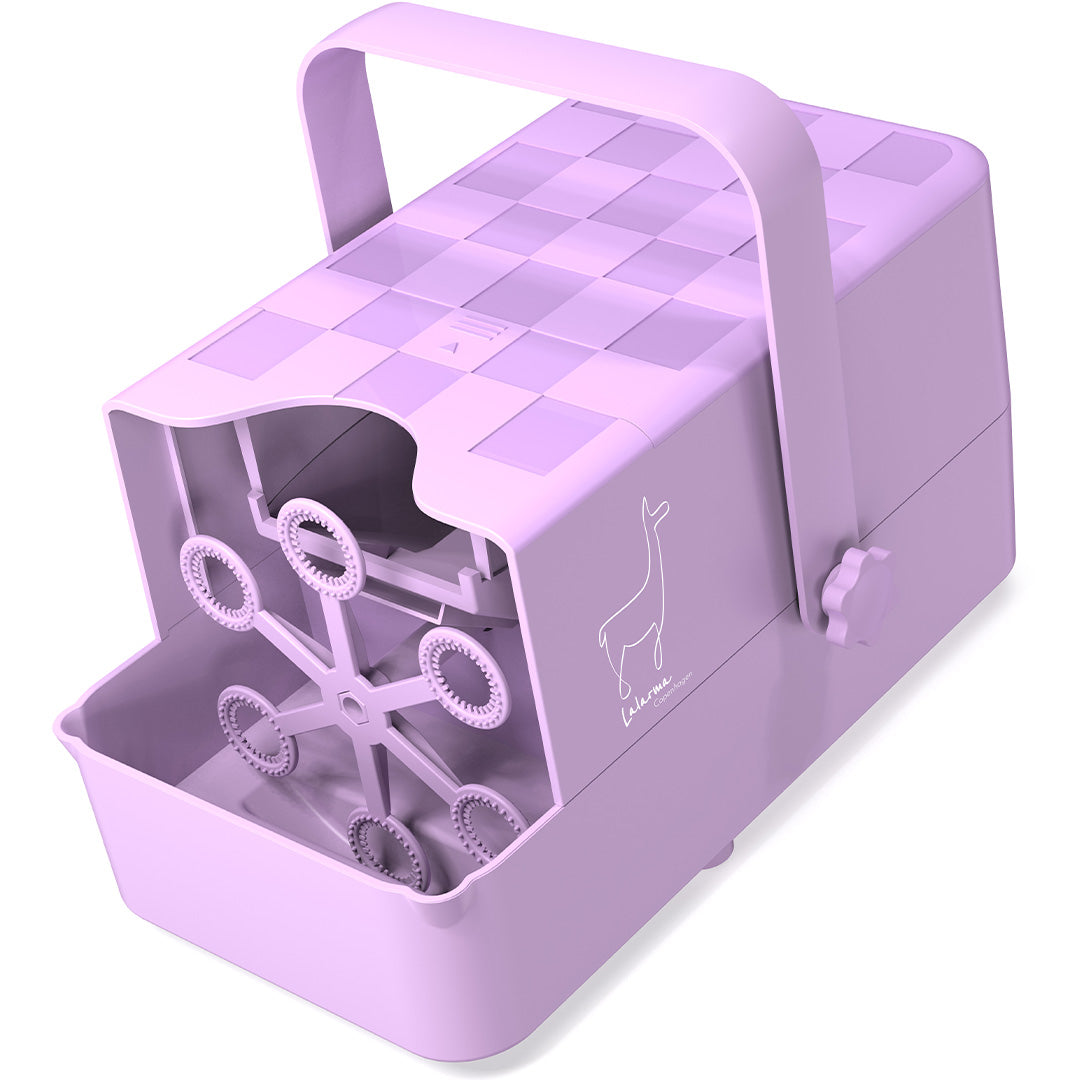 Lalarma bellenblaasmachine pro - paars