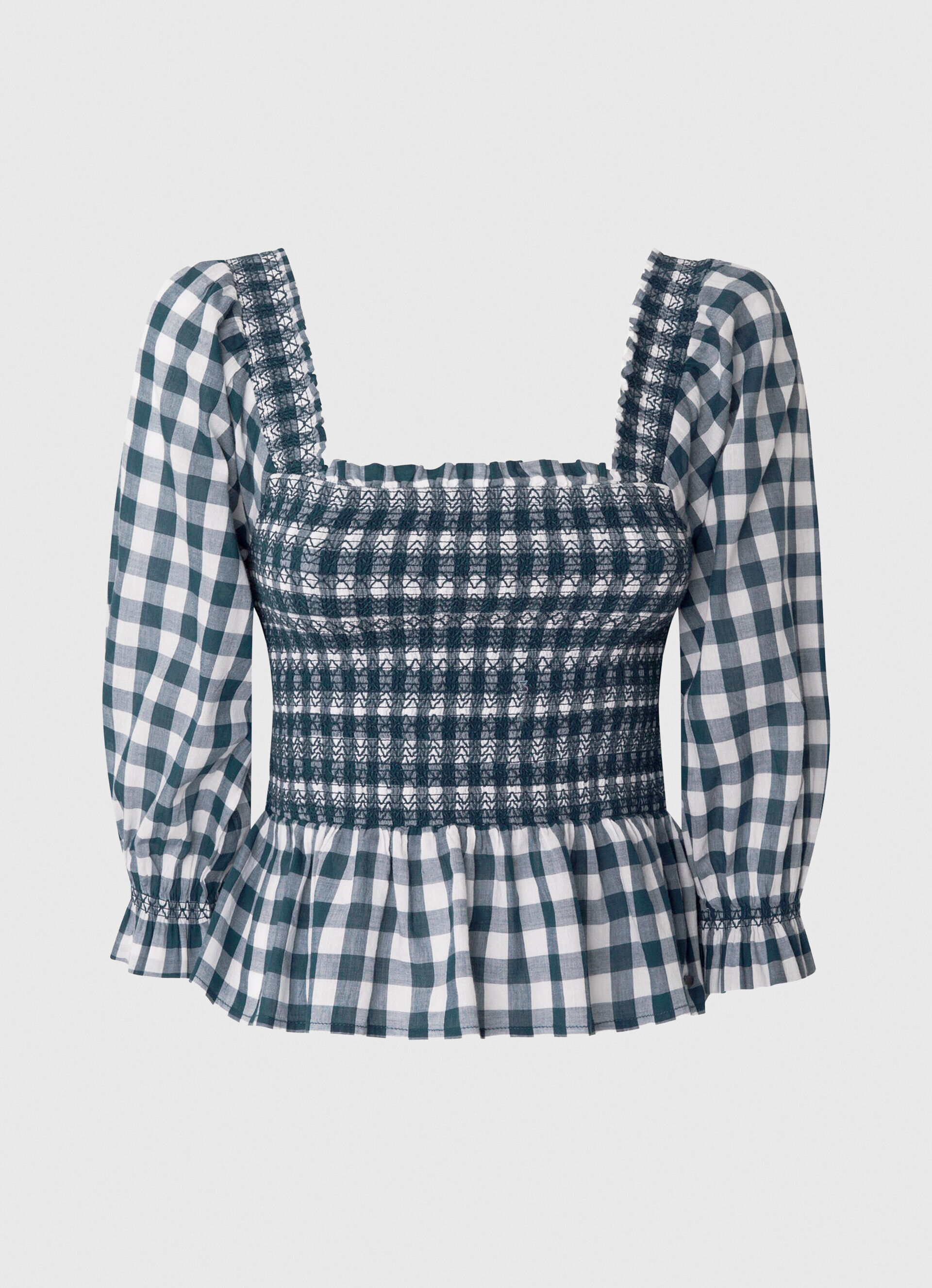 Blusa cropped xadrez - várias cores