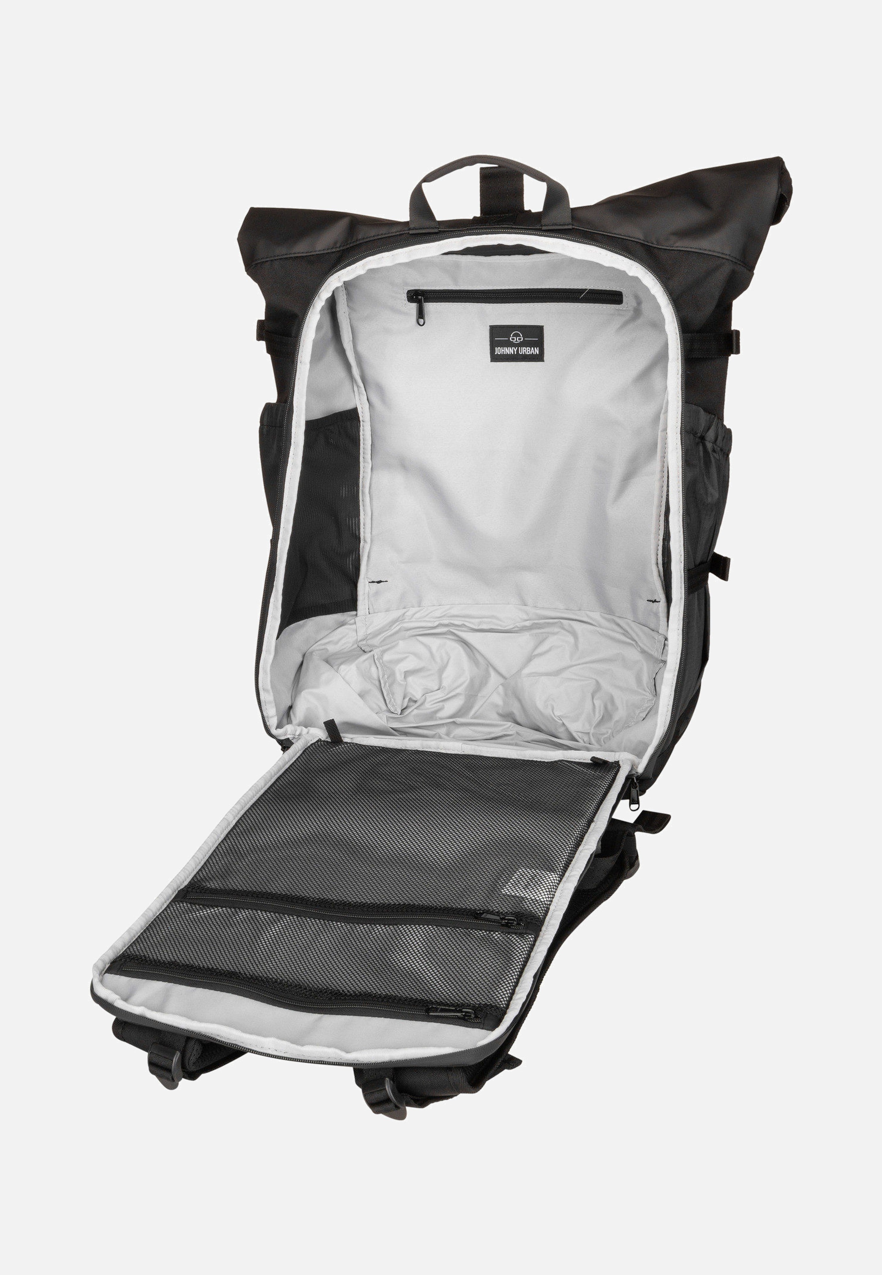 Allen Large Travel Schwarz - Rolltop Rucksack