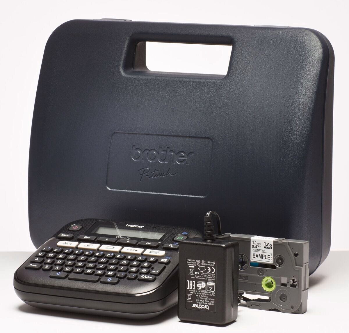 Brother P-touch D210VP Desktop Beschriftungsgerät mit Koffer