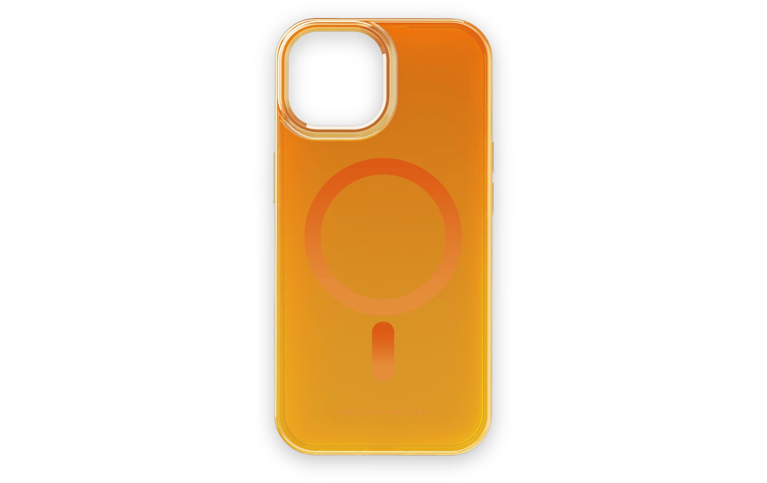 Back Cover Clear Case iPhone 15 Orange SpritzSilikon-Backcover für das iPhone 15