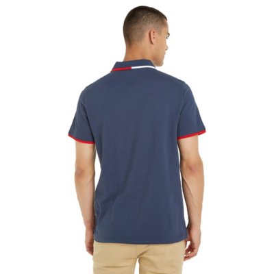 Polo à manches courtes homme Tjm Reg Flag Neck TOMMY HILFIGER