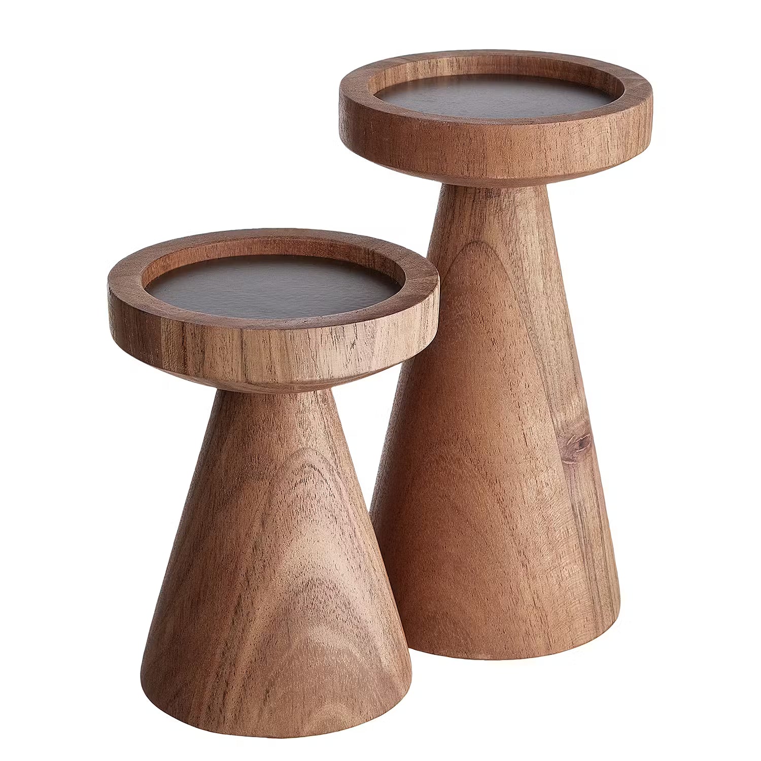 ACACIA Kerzenhalter 2er-Set