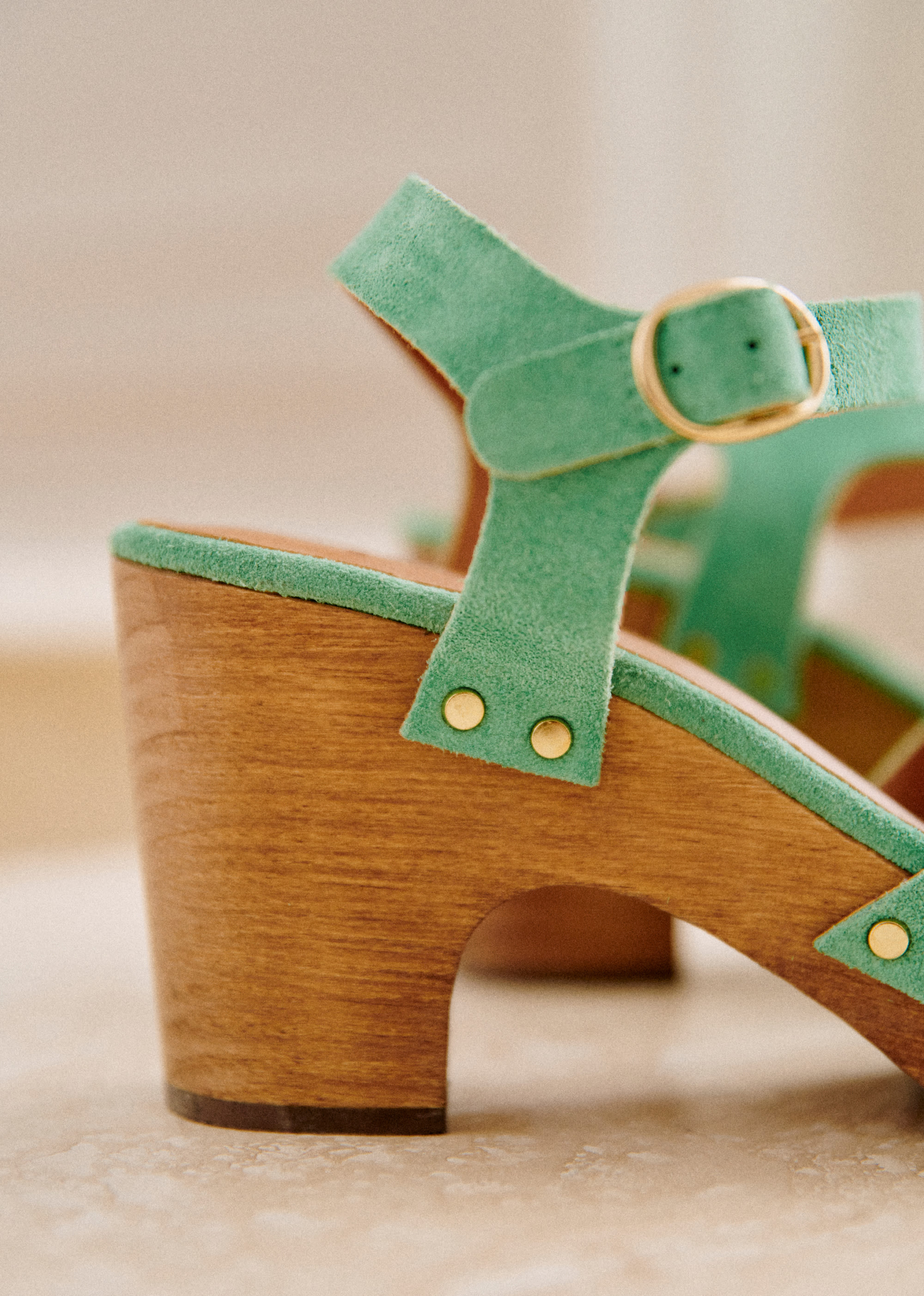 Sabots Isabelle - Menthe - SOULIERS/SOULIERS Sabots & Espadrilles 5906272