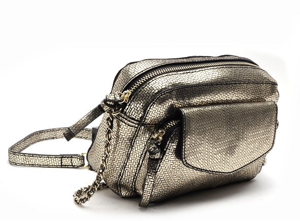 Pieces ville accessoires pcdaino leather cross body fc or