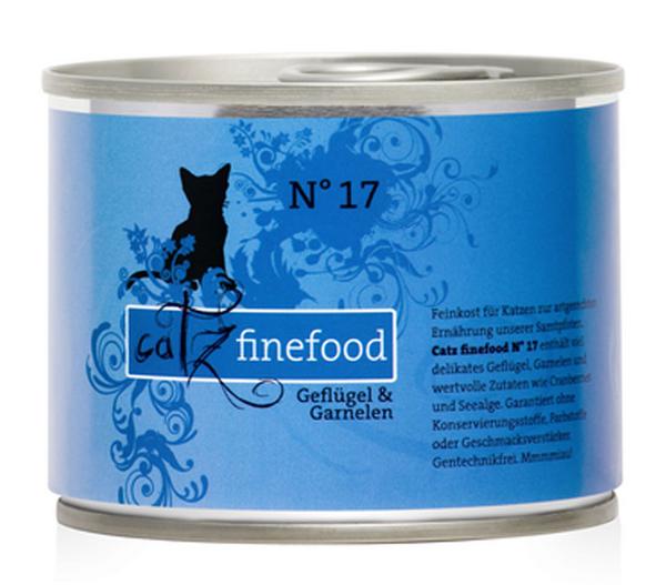 catz finefood Nassfutter für Katzen, 6 x 200