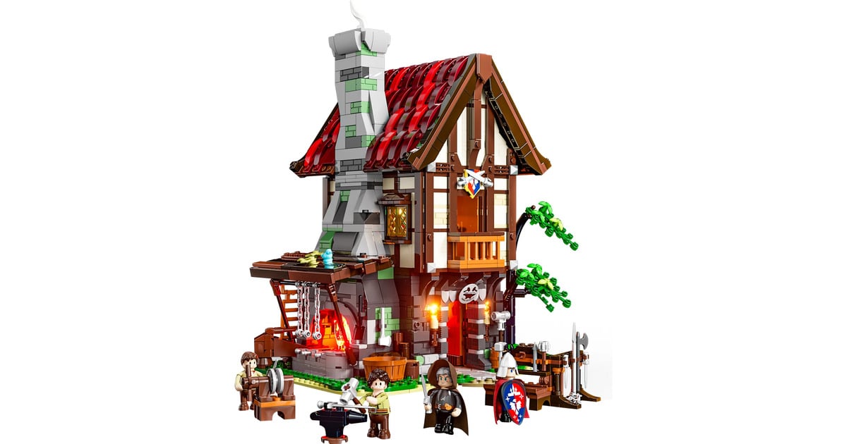 LumibricksForge House Constructiespeelgoed