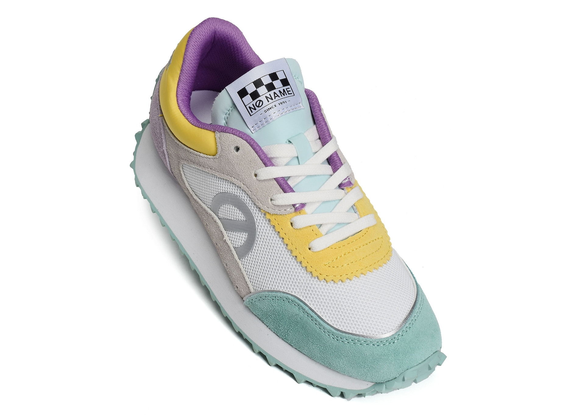 Punky jogger blanc multicolore