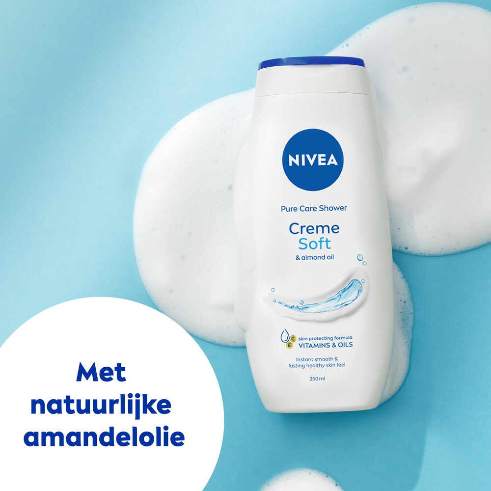 6x Nivea Douchecrème Soft250 ml