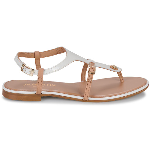 JB Martin - AISSA - Vernis blanc / Camel