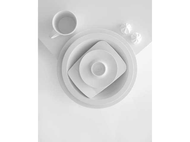 Rosti Hamlet Frokosttallerken Dia. 21 x 2 cm Hvid