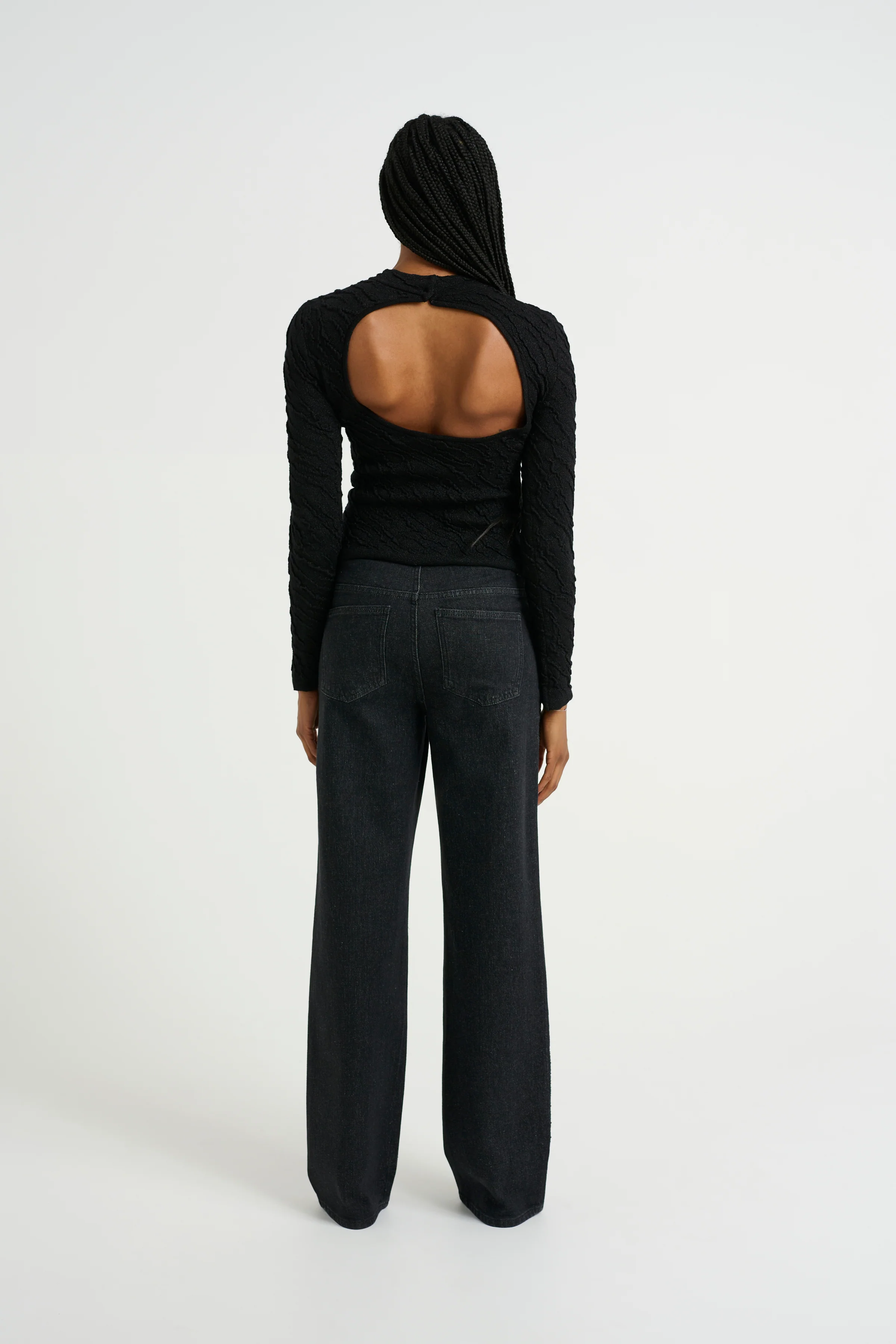 GESTUZ  ZorahGZ MW bukser - Dark Black wash