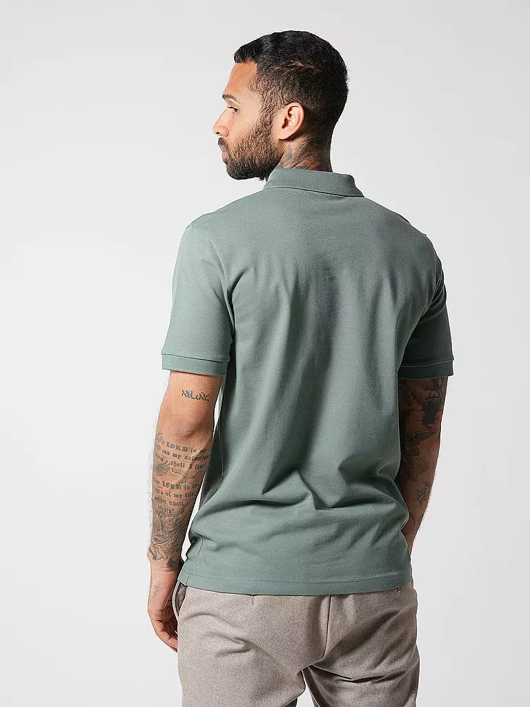 BOSS Poloshirt Slim Fit PASSENGER grün