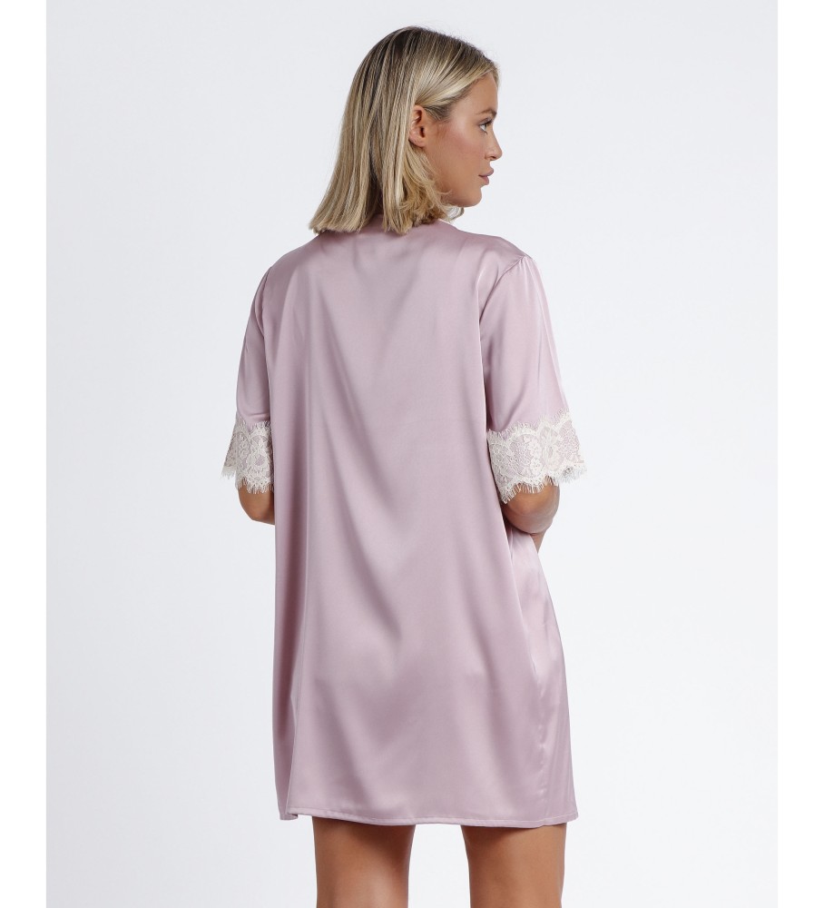 Vestido de noiva rosa romântico da Admas