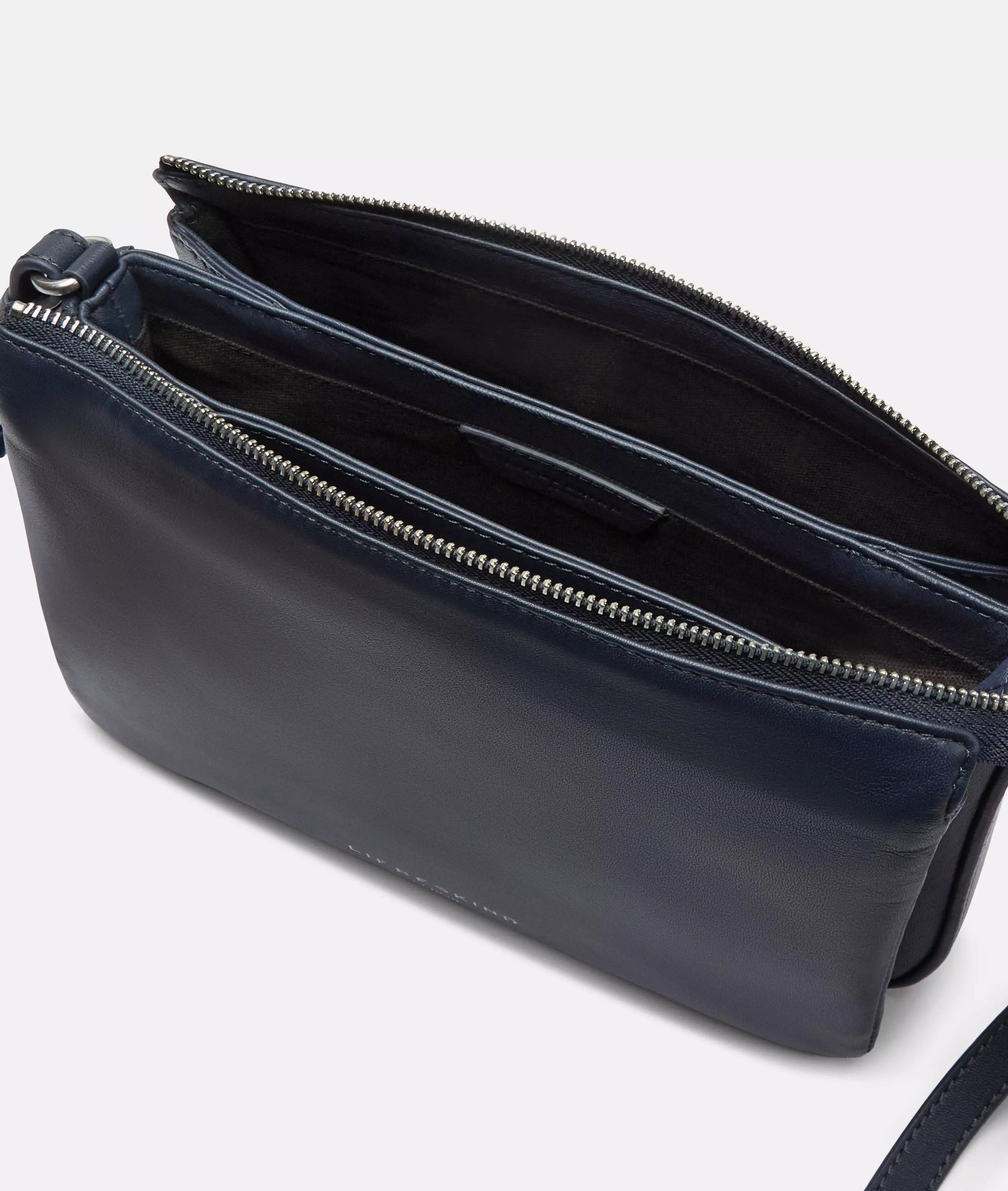 Crossbody Spacious shoulder bag made from soft sheepskin