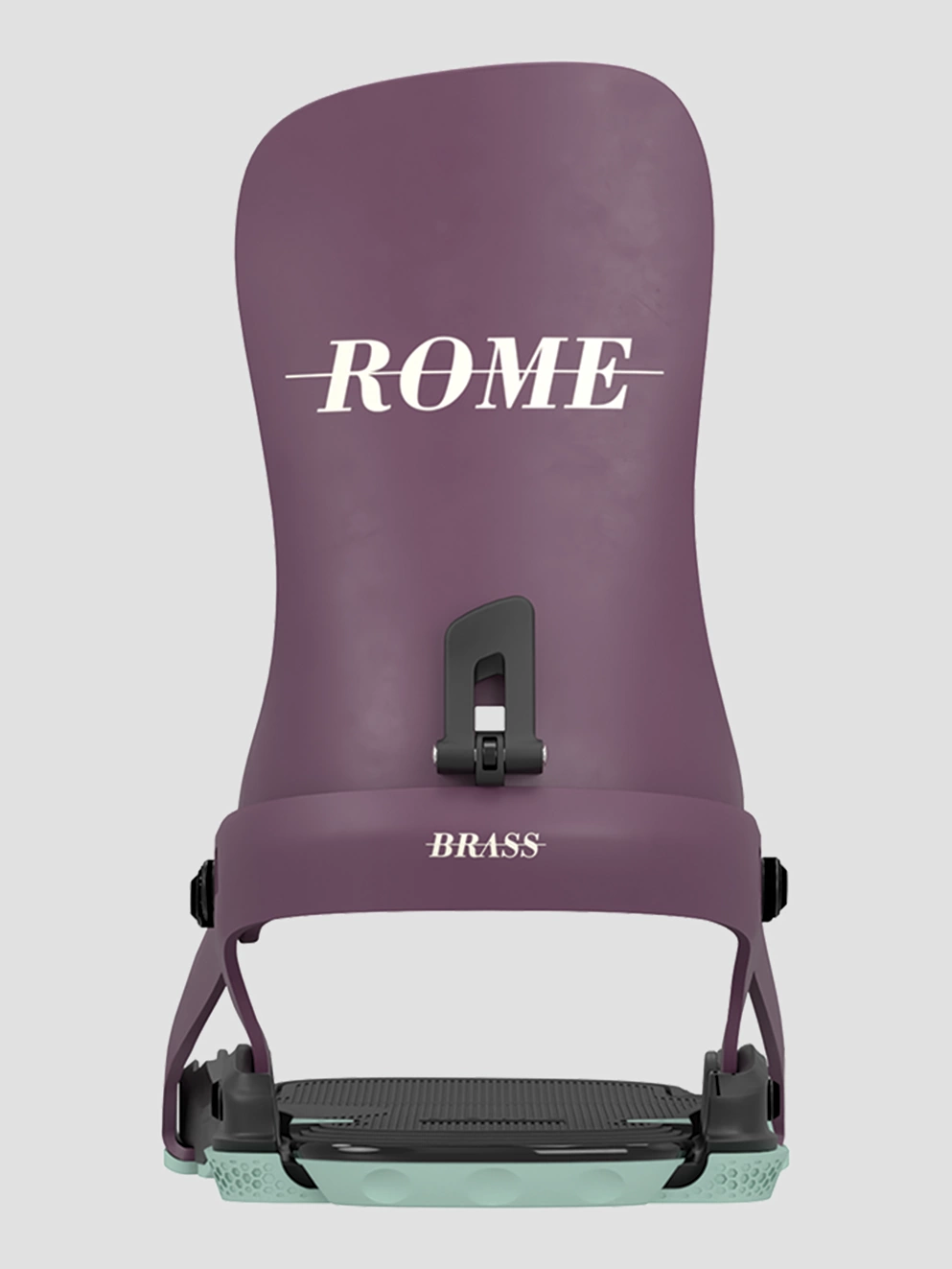 Rome Brass 2025 Snowboard Bindings purple