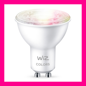 WiZ Connected LED spot GU10 50W kleur licht dimbaar