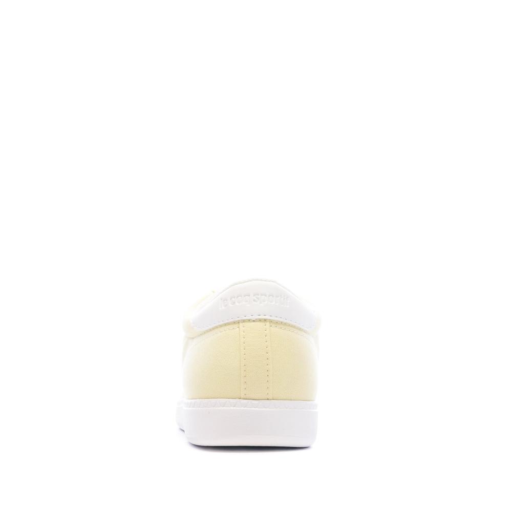 Le Coq Sportif Baskets Jaune Femme Le Coq Sportif Court One W