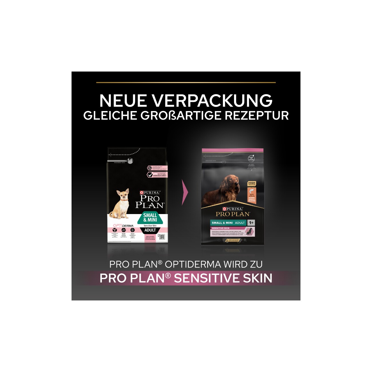 PRO PLAN Adult Small & Mini Sensitive Skin 3 kg