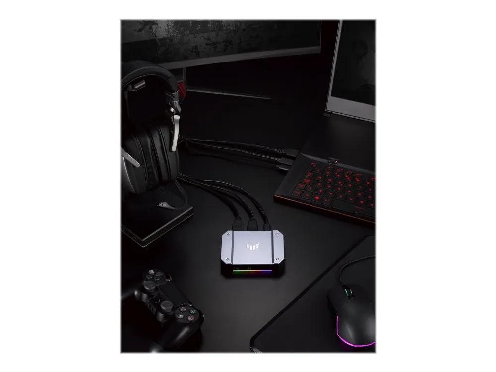 ASUS TUF GAMING CAPTURE BOX-CU4K30 - Videooptagelsesadapter - USB-C 3.2 Gen 1
