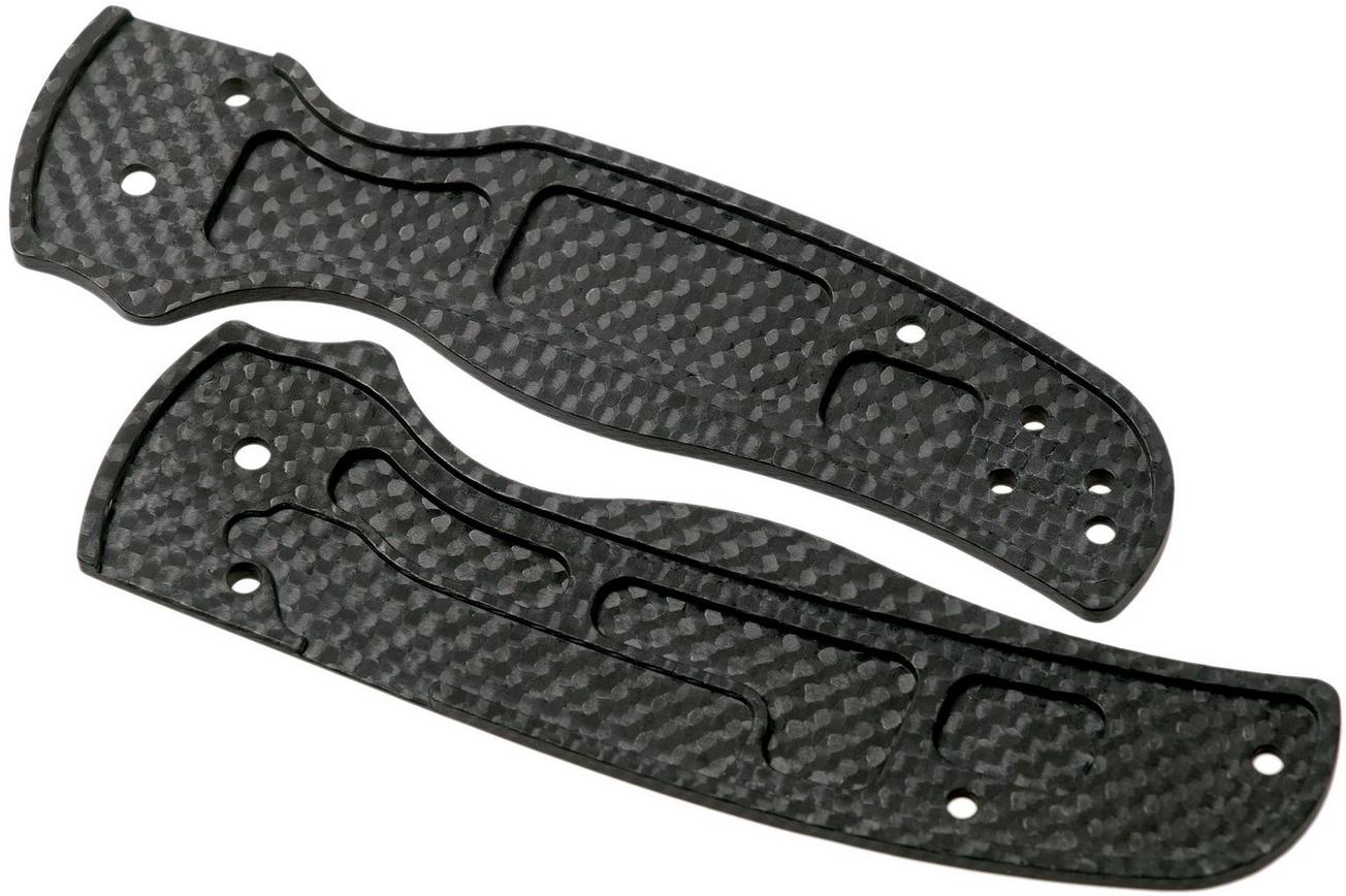 Flytanium Spyderco Shaman Scales, Carbonfiber