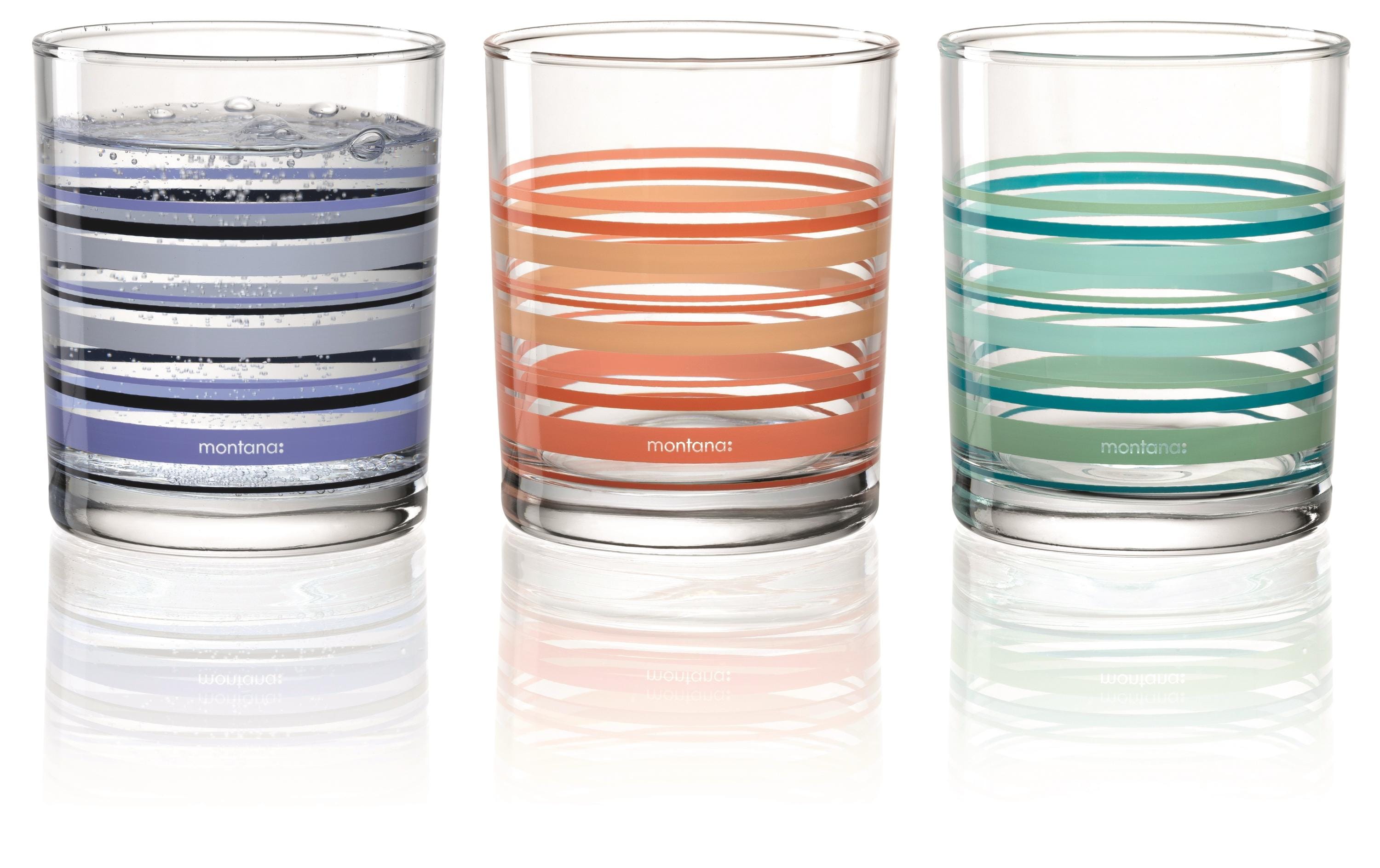 Trinkglas :New Stripes 240 ml, 1 Stück, TransparentTrinkgläser Set