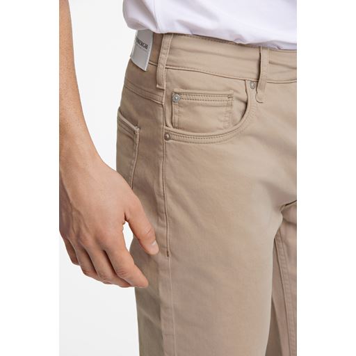 Lindbergh 1927 Superflex 5-pockets Bukser, Sand, W40/L34