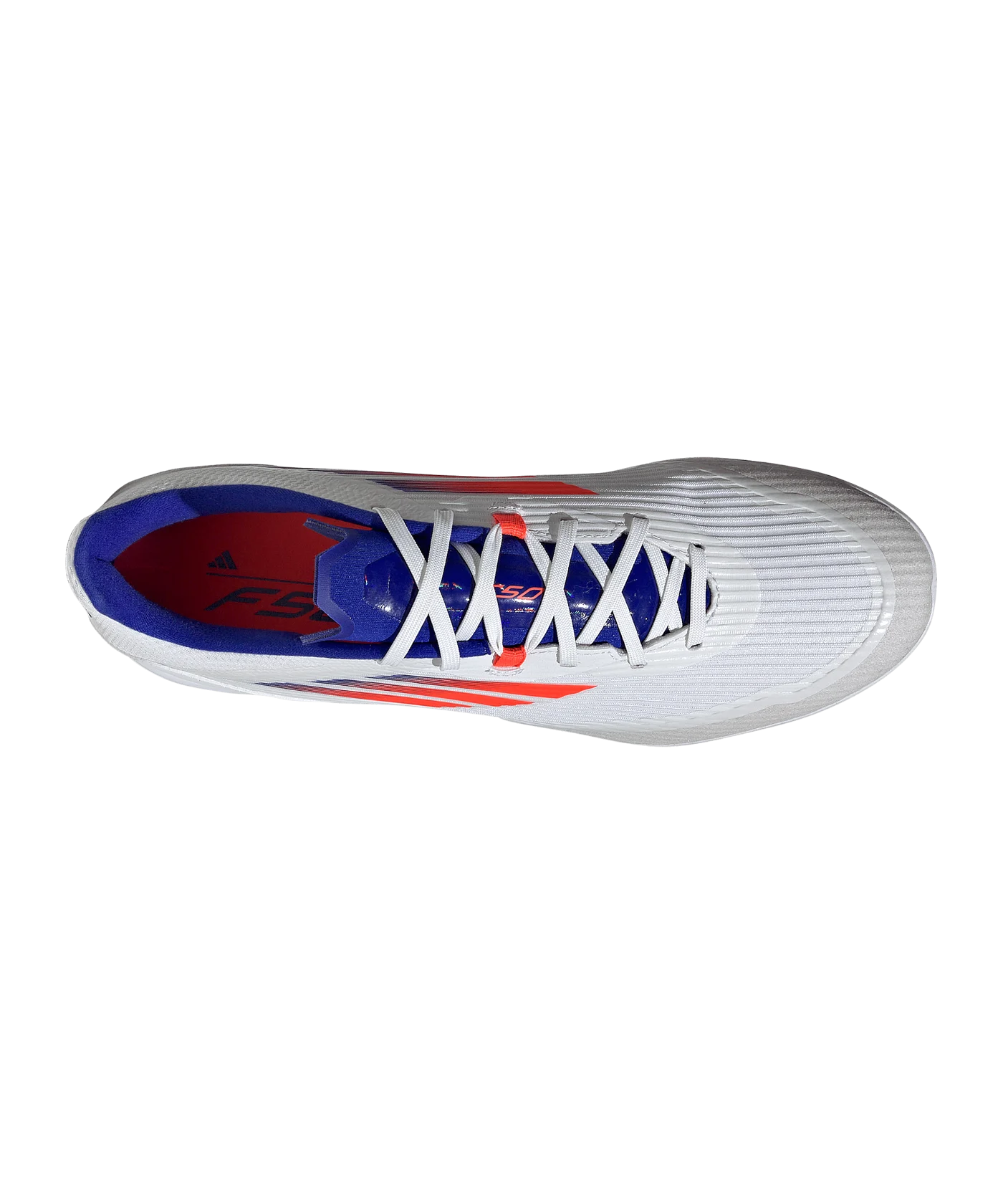 adidas F50 League IN Advancement Weiss Rot