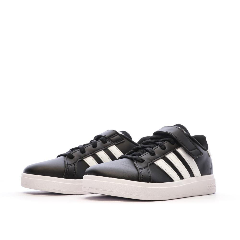 Adidas Baskets Noires/Blanches Garçon Adidas Grand Court 2.0
