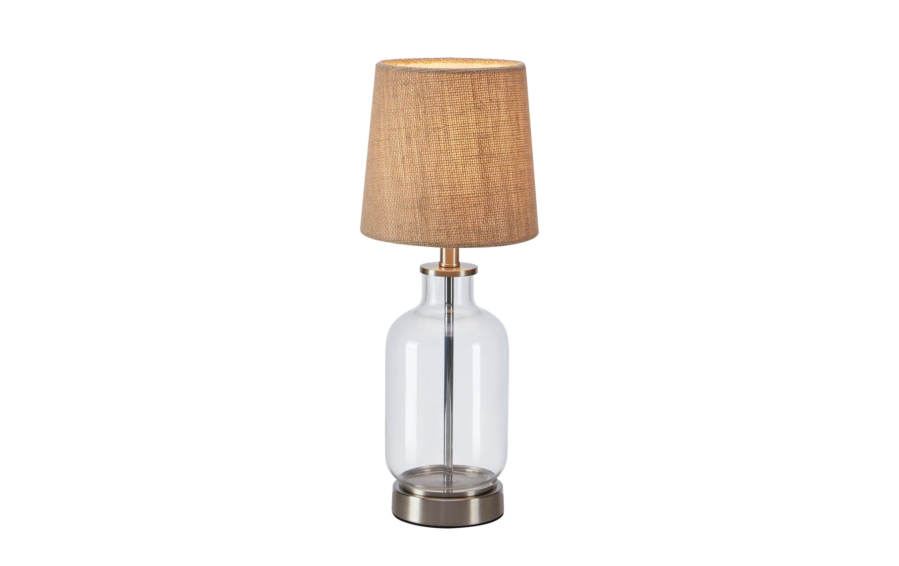 Tischleuchte Costero 1L, E14, KlarTischlampe