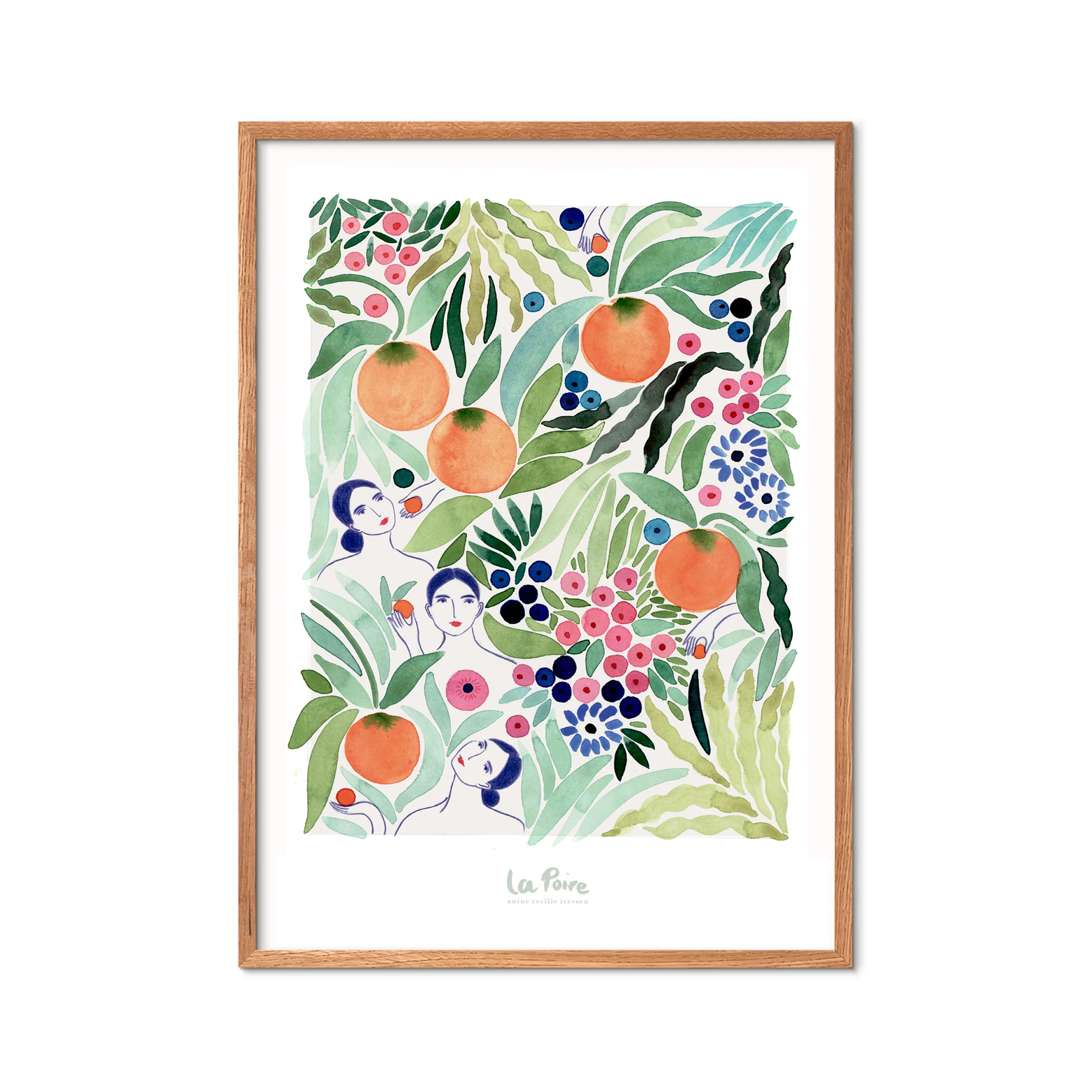 Poster & Frame  Fruit Friends plakat - A3