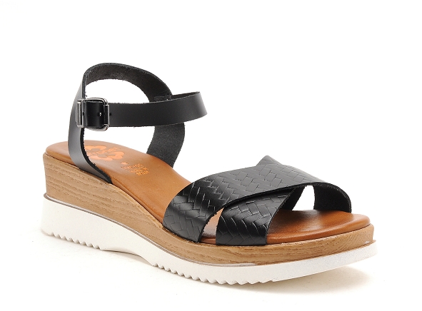 Porronet nu pieds talons femme fi2853 noir