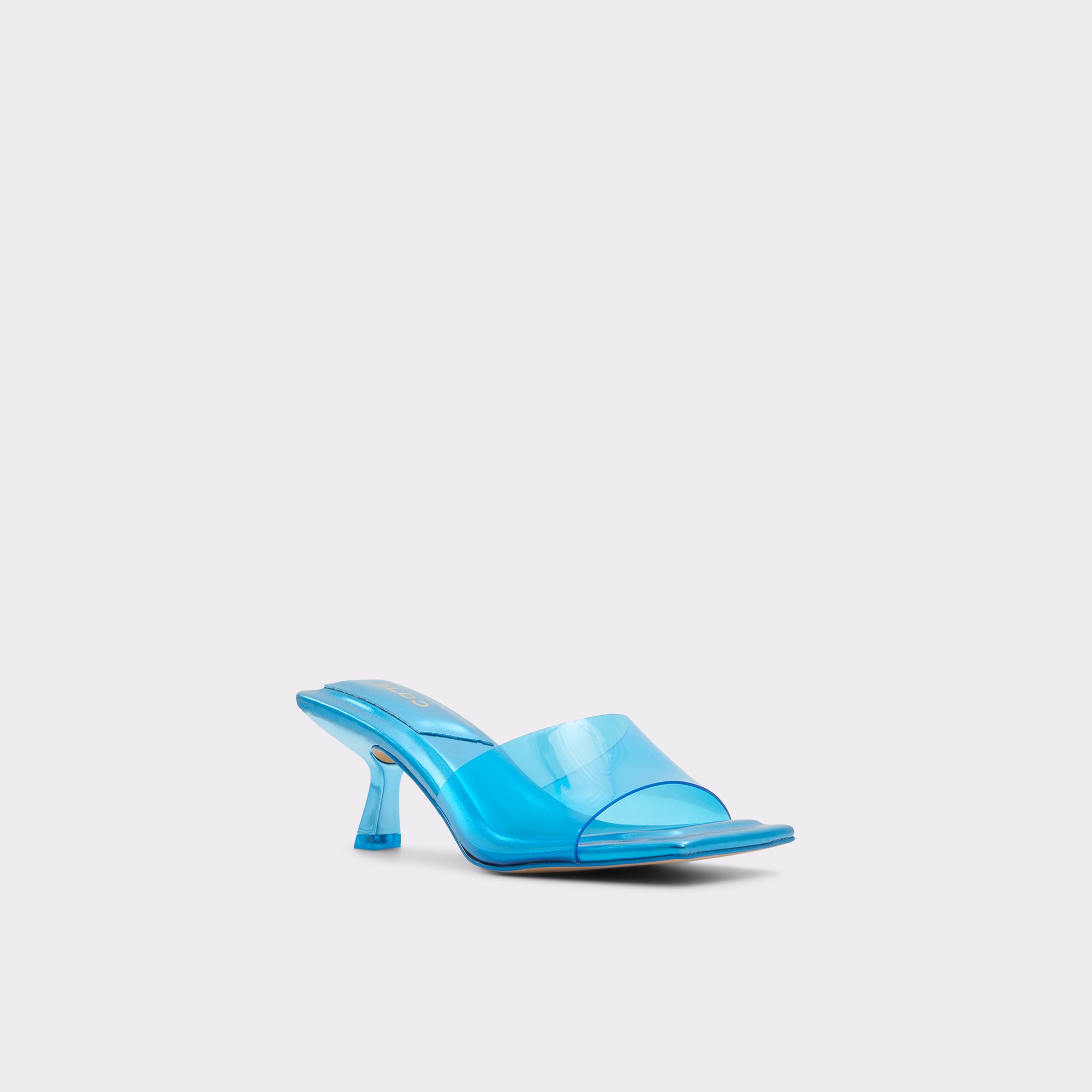 Cassilia Medium Blue Women Mule Shoes