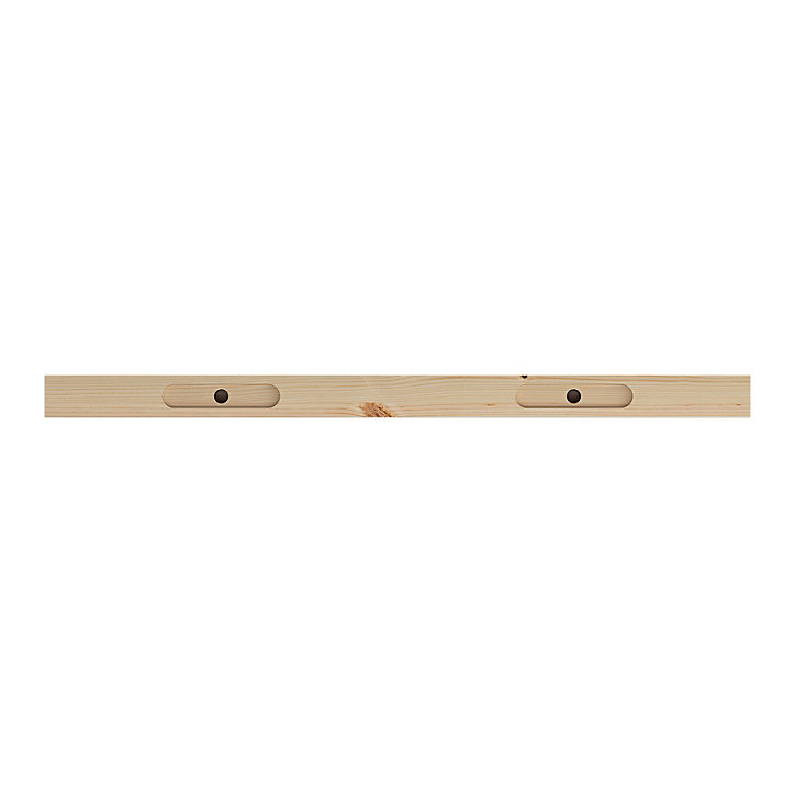 Tablette murale en pin GoodHome Rigga L. 30 cm